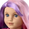 American Girl, Truly Me 18-inch Doll #116 with Light-Blue Eyes, Wavy Purple-and-Pink Hair, Light Skin, for Ages 6+ view 3