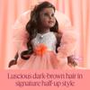 American Girl, Barbie, 18-inch Doll, Peaches n Cream Collector Doll with Brunette Hair, for Ages 8+ view 2