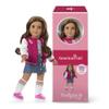 American Girl, Truly Me 18-inch Doll #117 with Brown Eyes, Wavy Dark-Brown Hair with Highlights, Tan Skin, for Ages 6+ view 1