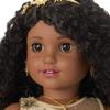 American Girl 2025 Glimmering Gold Holiday Collector Doll, with Brown Eyes, Long Curly Black Hair, Ages 8+ view 3