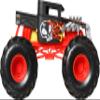 Hot Wheels Monster Trucks, Oversized Monster Truck, 1:24 Scale Die-Cast Toy Truck with Giant Wheels and Cool Designs view 3