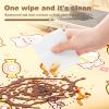 Self-Adhesive Padded Wall Panels - Anti-Collision Wall Padding for Kids Autism with Animal Prints, Soft Upholstered Cushion Stickers Decor Panels for Nursery/Bedroom view 4