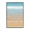 Stupell Industries Clear Waters Shore Framed Giclee Wall Art Design by Nataly White, Black Framed, 20 x 30 view 1