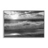 Stupell Industries Crashing Sea Waves Framed Giclee Wall Art Design by Lori Deiter, Gray Framed, 30 x 20 view 1