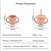 Trainer Sippy Cup for Babies and Toddlers  BPA-Free | Leak-Resistant with Twist-Off Lid and Soft Silicone Straw  3.2 oz | Food-Grade | 6 Months+ | 1 Pack view 2