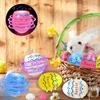 Easter Party Favors Basket Stuffers for Kids 12 Pack, Light up Easter Egg spinning Top Toys Gifts with Music for Toddlers, Goodie Bags Fillers,Non Candy Hunt Prizes Classroom Treats Stuff for Boy Girl view 2