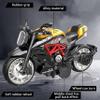 Alloy Metal Diecast Motorcycle Model Toy Set, 4 Pack of 1:12 Scale Die-Cast Motorcycles, Pull Back Function Toy Moto Bike for Kids Boys Girls and Collectors view 2