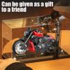 Alloy Metal Diecast Motorcycle Model Toy Set, 4 Pack of 1:12 Scale Die-Cast Motorcycles, Pull Back Function Toy Moto Bike for Kids Boys Girls and Collectors view 4