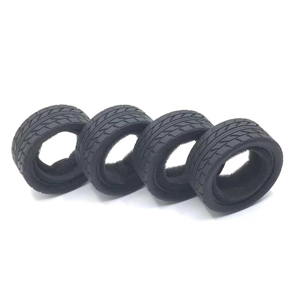 for Wltoys for A949 959 969 979 for K929 Soft RC Rubber Tyre Set 1/18 Scale Tyre with Tread Pattern for Model Crawler RC Car Wheel Tires Rc Car Tires