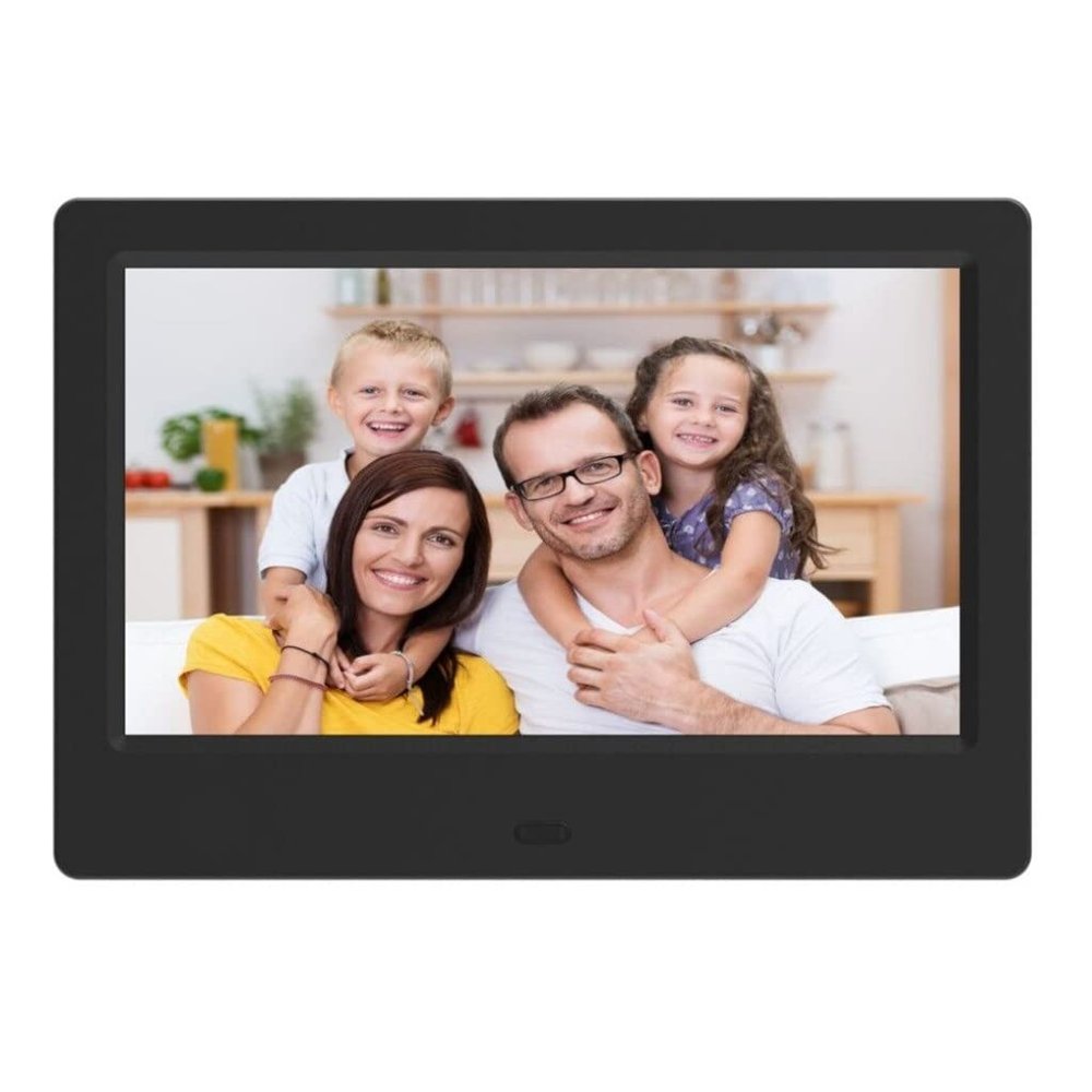 8KLANMMQ 7-inch HD Digital Photo e Video Player Digital Photo e with Music Video Function (Color : Black)