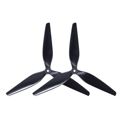 1 Pair HQprop 7x4.5x3 Propellers 7045 3 Paddles Leaf Propellers CW & CCW for FPVs 7" Long Distanced Drones Repair