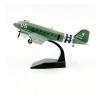 Scale Aircraft 1/100 for C47 C-47 U5 Hump Course Transport Conveyor Plane Model Diecast Airplane Model Decoration Office Suitable for Display view 1