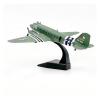 Scale Aircraft 1/100 for C47 C-47 U5 Hump Course Transport Conveyor Plane Model Diecast Airplane Model Decoration Office Suitable for Display view 3