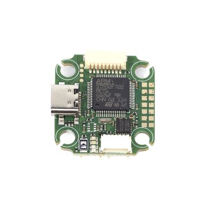 BLITZ F7 Stack With BLITZ F7 V1.1 Flight Controller And BLITZ E55 4-IN-1 2-6S 32bit ESC Compatible With Drone Parts(F7 mini FC)