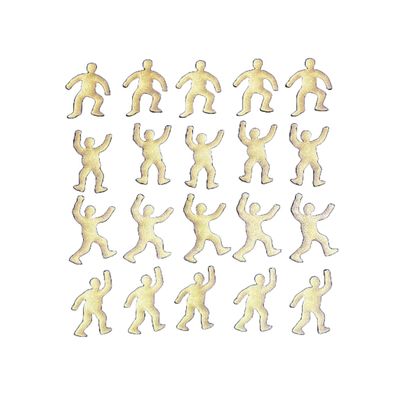 28mm Casualty Markers Tokens (x20) MDF Laser Cut FAST SHIPPING US SELLER