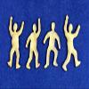 28mm Casualty Markers Tokens (x20) MDF Laser Cut FAST SHIPPING US SELLER view 3