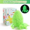 LEWELLRY 15" 3D Printed Dragon Egg,Christmas Birthday Toys, Stocking Stuffers Gift, Articulated Crystal Cool Fidget Dragon for Girls Boys Kids Ages 3,4, 5, 6,7, 8,9,10,11,12 Years Old view 2