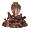 daDINGshun Brass Snake Ornament Chinese Zodiac Snake Ornament Office Living Room Decoration view 1