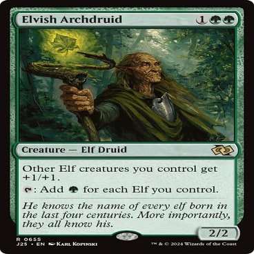 Elvish Archdruid (655) MTG