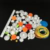 83PCS Small Gear Kit Plastic Gears Belt Pulley Single Gear Spindle Gear Small Motor Gears for DC Motor RC Car Robot Model Toy DIY Gear Replacement (83) view 2