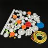 83PCS Small Gear Kit Plastic Gears Belt Pulley Single Gear Spindle Gear Small Motor Gears for DC Motor RC Car Robot Model Toy DIY Gear Replacement (83) view 4