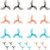 12Pair Gemfan 45MM 3-Blade Propeller Props 1.5mm Hole for FPV Quadcopter Freestyle Toothpick Micro FPV Racing Drone 12CW+12CCW view 1
