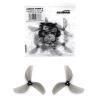 12Pair Gemfan 45MM 3-Blade Propeller Props 1.5mm Hole for FPV Quadcopter Freestyle Toothpick Micro FPV Racing Drone 12CW+12CCW view 4
