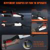 Bugrtey Shell Ejecting Toy Shotgun Toys with 20 Soft Bullets 12 Shells 1 Scope Two Modes Toy Shotgun Outdoor Games Gifts for Christmas Halloween Birthday view 2