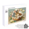 Wooden Puzzle - Easter Bunny and Eggs Theme Jigsaw PuzzlesWooden Puzzles for Adults 300 Pieces Unique Gifts for Wall ArtChallenge PuzzlesEducational GamesFamily Puzzles view 4