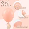 110pcs Peach Balloons, 18 12 10 5 inch Pastel Orange Balloons Different Sizes Peach Balloon Arch for Baby Shower Bridal Wedding Mothers Day Birthday Party Decorations view 3