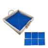EUKVYQPX Montessori Folding Cloth Box Toy, Teaching AIDS for Everyday Life Children Dress and fold Clothes Game view 1