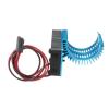 Motor Dual Cooling Fans Heatsink 540 550 3650 3660 3670 Radiator 36mm 5V-7.4V for 1/10 1/8 RC Car Ship Part Aluminum Alloy(Purple) view 4