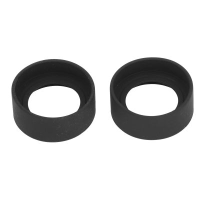 2Pcs Eyepiece Cover Stereo Microscope Flat Angle Rubber Eyepiece Protector Eye Guards Eyeshields Cups Replacement for 4042mm Interface