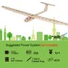 Alomejor Plane Dancing Hobby Balsa Airplane KIT DIY Assemble for New Players with Great Stability view 4