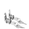 QXCIVR Drawer Lock 5/20/100SETS 16mm 20mm 25mm 30mm 35mm Metal Rotary Key Switch Push Button Lock Switch Latching Cylinder Cabinet Security Locker(Different Key 30mm,100 Sets) view 4