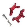 for MJX for Hyper Go for 16207 16208 16209 16210 H16 H16BM 1/14 Rc Car Parts Front and Rear Metal Shock Mount Upgrade Part Accessories RC Car Repair Kit(Red) view 2