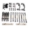for Feiyu for FY003-5A for WPL for C14 C24 1/16 Metal Upgrade Parts Tie Rods Drive Shafts Shock Absorbers RC Car Repair Kit(Metallic) view 1