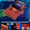 FINGEREVO Trimui Brick Handheld Game Console 3.2-inch 1024 * 768 IPS Screen 3000mAh Trimui-brick Opensource System with Portable Case and Screen Protector Red view 4