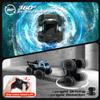 DEERC Amphibious Remote Control Car Monster Truck Toys Waterproof RC Stunt Cars for Boys 8-12 Toys W/Blocks & 360Spin, 4WD All-Terrain Off-Road Pickup RC Truck 2.4Ghz 60+ Min Playtime Pool Toy Gift view 2