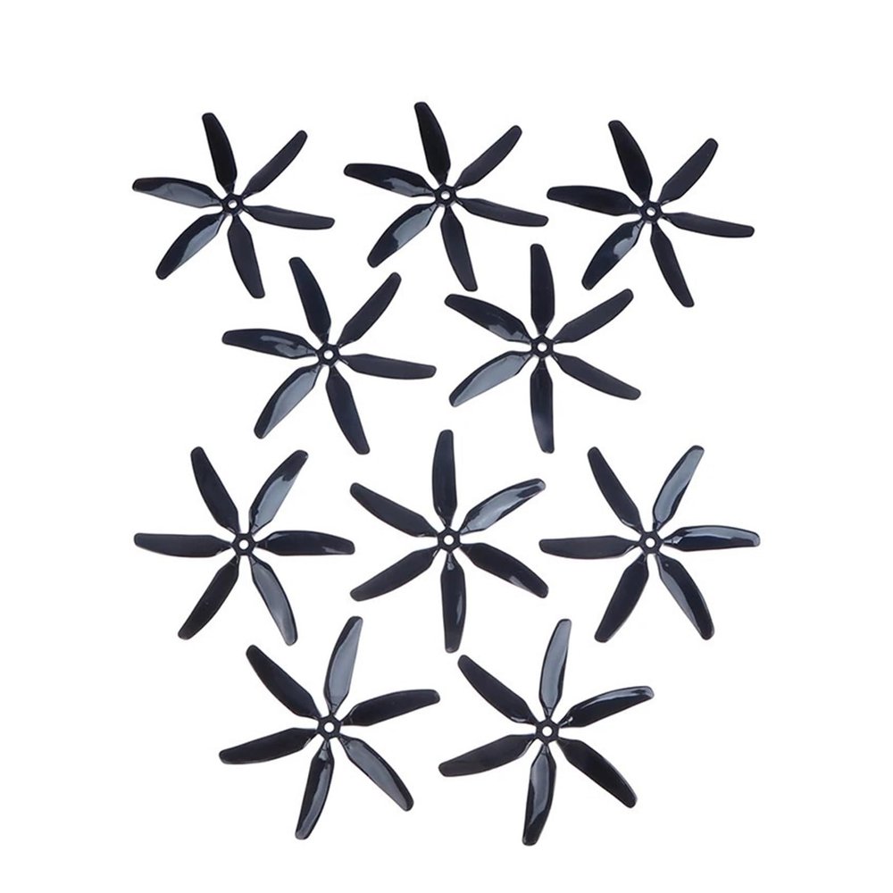10pcs 504060 Six-Blade Propeller CW CCW 5 Inch Propellers Blade for FPV Quadcopter Racing RC Drones Propellers Blade