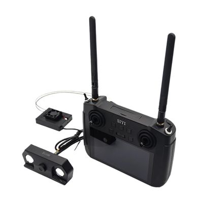 Handheld Wireless 5.5 Inch 1080p 60fps FPV Remote Control Transmitter Compatible With Agriculture Drone With 15KM Range And 180ms Latency FCC Certified