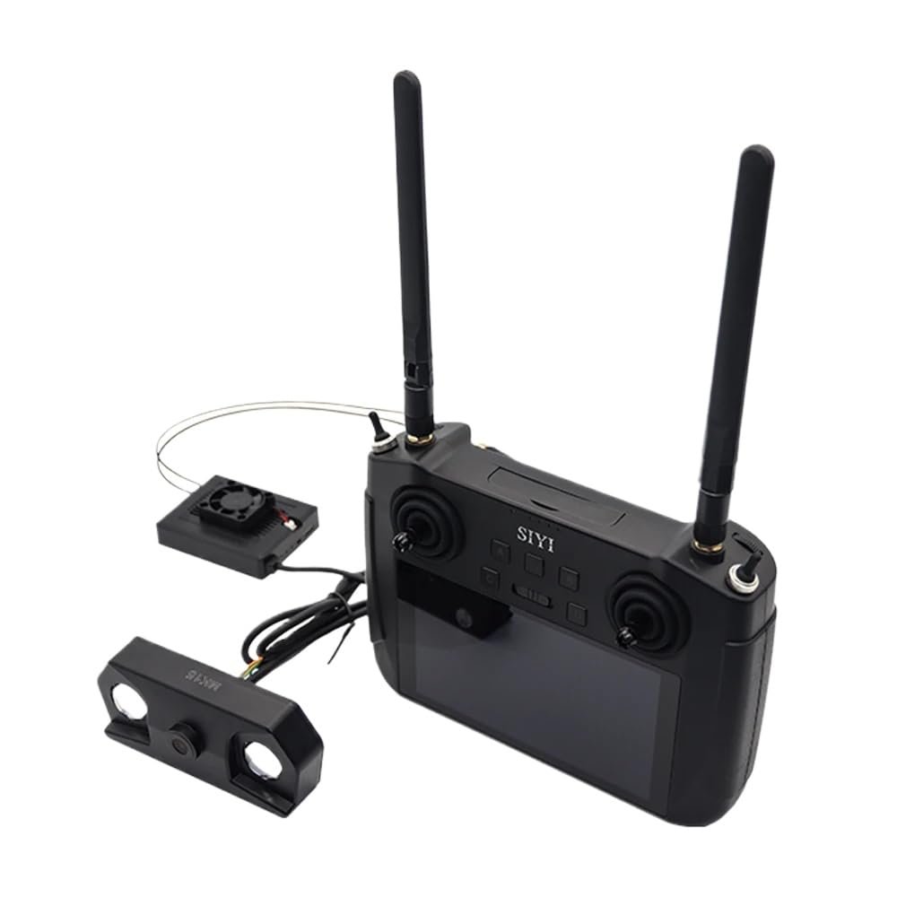 Handheld Wireless 5.5 Inch 1080p 60fps FPV Remote Control Transmitter Compatible With Agriculture Drone With 15KM Range And 180ms Latency FCC Certified