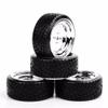 1/10 Scale RC Drift Wheel Rims and Tires with 6mm Offset and 12mm Hex Compatible with Various On-Road Car Model Accessories view 2