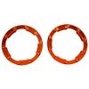 BEAXTURBO Racing Upgrade Parts CNC Aluminum Outer beadlock Ring for LOSI DBXL2.0 1:5 Original Wheels 2pcs (Orange) view 1
