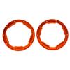 BEAXTURBO Racing Upgrade Parts CNC Aluminum Outer beadlock Ring for LOSI DBXL2.0 1:5 Original Wheels 2pcs (Orange) view 3