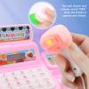 Cash Register Toy Playset, Pretend as Cash Register with Light Sound Effect for Kids view 4