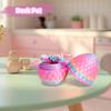 Flavery 3D Printed Flying Dragon in Egg - Rainbow Dino Easter Egg with 9" Winged Dragon Inside, Easter Basket Stuffers, Colorful Fidget Toy, Birthday Gift, Flexible Desk Pet Figure (Candy Rainbow) view 4
