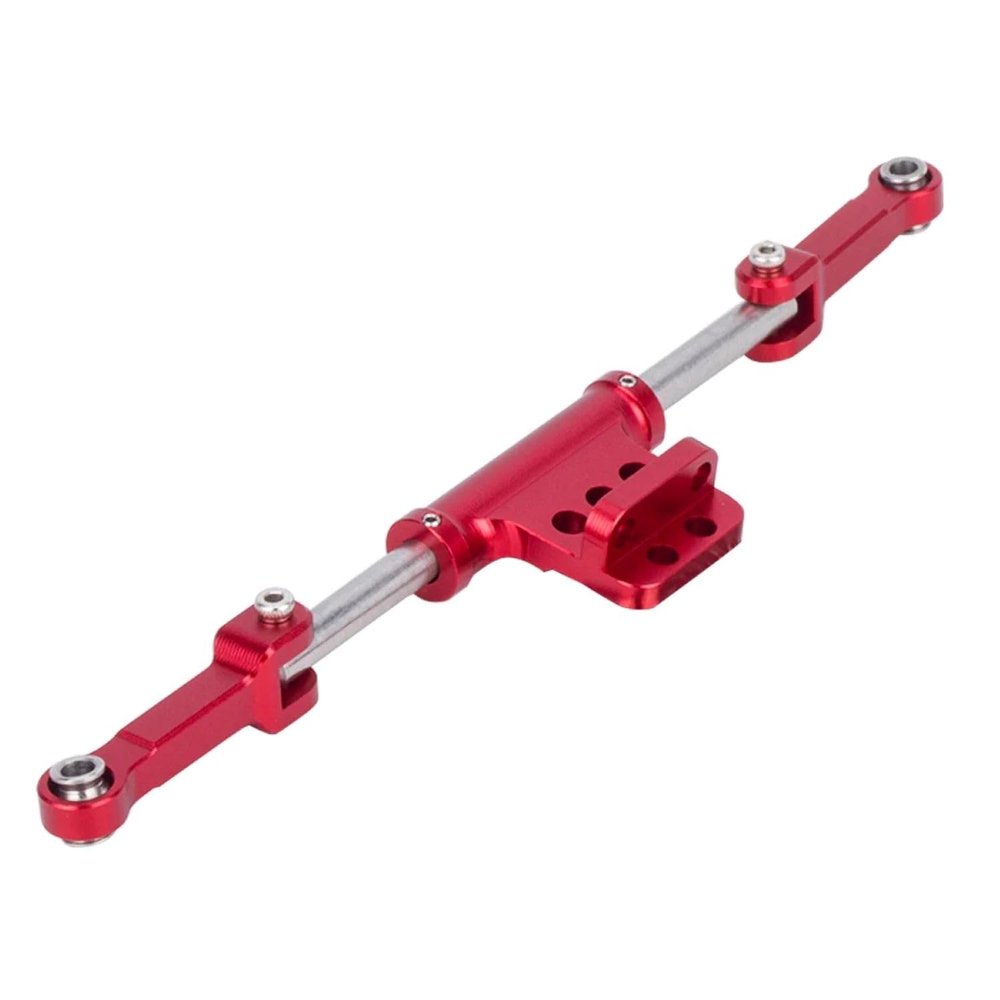 1/10 RC Crawler Full Hydraulic Steering Cylinder Kit for D90 D110 RC4WD Yota ll Axle TF2 Gelande ll Upgrade Parts (Red)