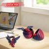 Flavery 3D Printed Flying Dragon in Egg - Easter Egg with 9" Flexible Winged Dragon Inside, Colorful Fidget Toy, Birthday Gift, Desk Pet Figure (Black Red) view 4