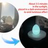 Flavery 3D Printed Flying Dragon in Egg - 9" Flexible Winged Crystal Dragon Inside, Cool Fidget Toy, Birthday Gift, Desk Pet Figure, Easter Egg, Dragon Collection (Glow Orange) view 4